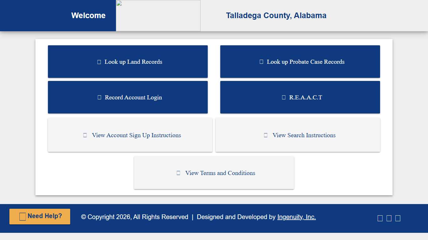 Talladega County Online Services